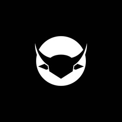 Horn logo vector icon