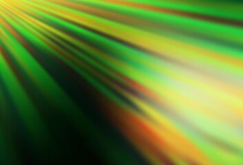 Dark Green, Yellow vector pattern with narrow lines.