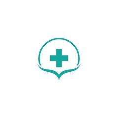 Medical cross vector icon