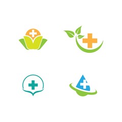 Obraz premium Medical cross vector icon