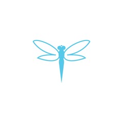 Dragonfly logo template