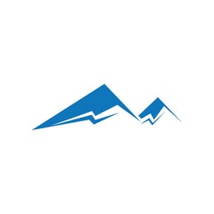 Mountain logo vector icon