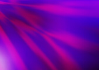Light Purple vector blurred bright pattern.