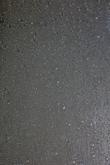 Plastic toilet glass surface with water droplets macro background fine modern art high quality prints products fifty megapixel