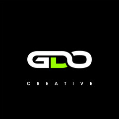 GDO Letter Initial Logo Design Template Vector Illustration