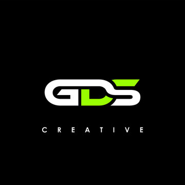 GDS Letter Initial Logo Design Template Vector Illustration