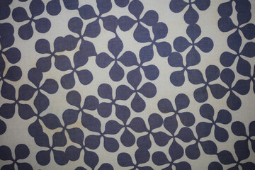 Blue flower textile macro in white background fine modern art high quality prints products fifty megapixels