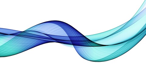 Color light blue abstract waves design

