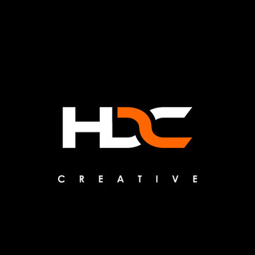 HDC Letter Initial Logo Design Template Vector Illustration