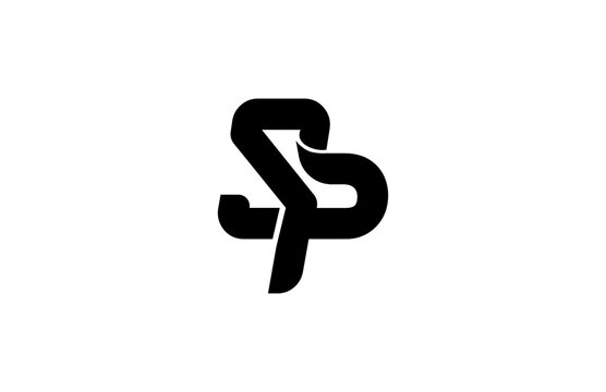 letter SP linked best logo design