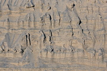 texture mars sandy mountains / texture Martian landscape, crumbling red sand, red sand dunes