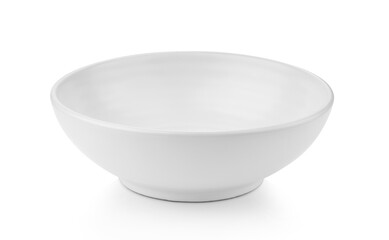 white bowl on white background