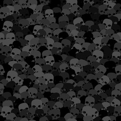 Halloween seamless pattern. Design elements for halloween party poster