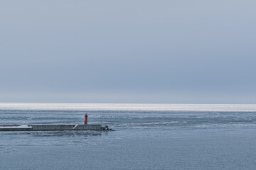 紋別市の流氷 / 北海道の観光イメージ