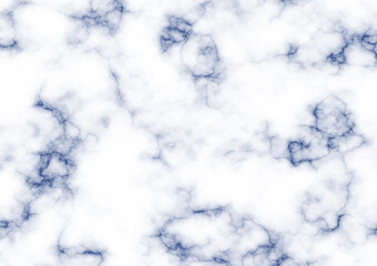 Marble pattern of white and blue shapes.