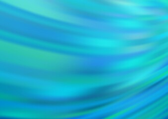 Obraz premium Light BLUE vector blurred shine abstract background.