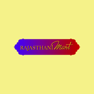 Rajasthani Mart logo. Rajasthan is a state of India.