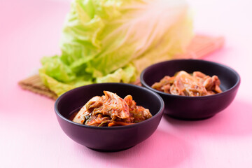 Kimchi cabbage (Korean food), local and cultural food that is unique of Korea	
