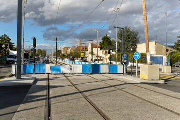 Travaux, Tram, Choisy le Roi, 94, Val de Marne
