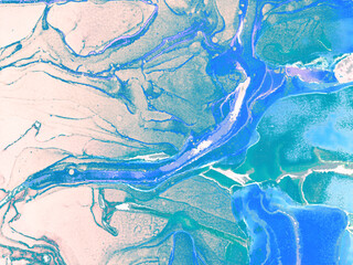 Light Pattern. Artistic Magenta Stone. Retro