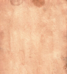 texture of paper hand painted yellow brown with coffee stains Grunge background for your design