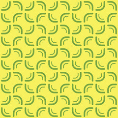 Vector seamless pattern texture background with geometric shapes, colored in yellow, green colors.
