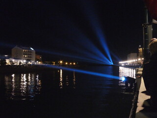 Spectacle de nuit aux Sables d'Olonne