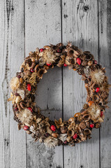 Advent wreaths autumn winter