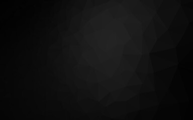 Obraz premium Dark Silver, Gray vector polygon abstract layout.