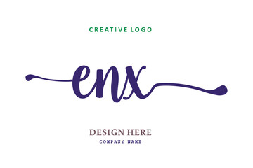 ENX lettering logo is simple, easy to understand and authoritative