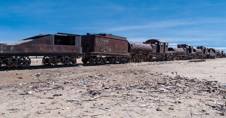 train in the desert