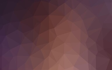 Dark Pink vector low poly layout.