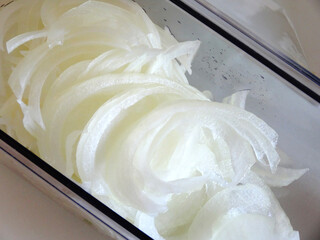 玉ねぎのスライス