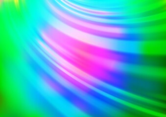 Light Multicolor, Rainbow vector bokeh template.