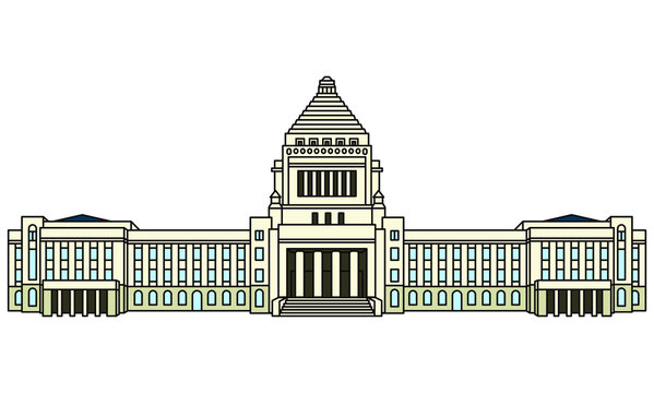 国会議事堂(Japanese Diet Building)