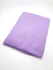 Fototapeta na wymiar Bed sheet fabric cover