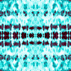 Marine Seamless Exotic. Icy Night Fantasy.