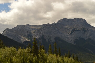 Road tripping in the Rocky Mountains of Alberta, Canada
