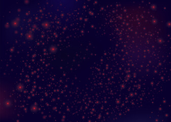 Space. Space background. Stars and galaxies. Night sky. Universe, black background, gradient. Vector