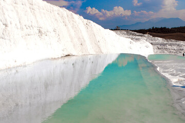 Pamukkale natural travertines and pools