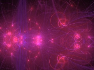 Imaginatory fractal background Image