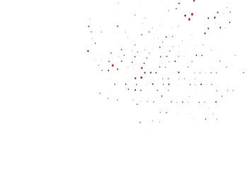 Light Orange vector template with poker symbols.