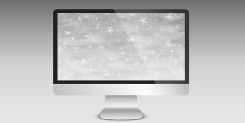 Vector heavy snowfall, snowflakes in different shapes and forms. Many white cold flake elements on transparent background. White snowflakes flying in the air. Snow flakes, snow background.