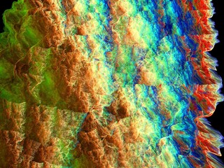 Imaginatory fractal background Image