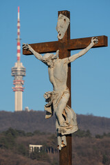 jesus christ ascension on cross