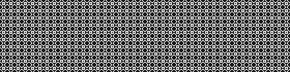 Fototapeta premium Abstract Cross Pattern Dots Logo generative computational art illustration