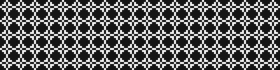 Abstract Cross Pattern Dots Logo generative computational art illustration