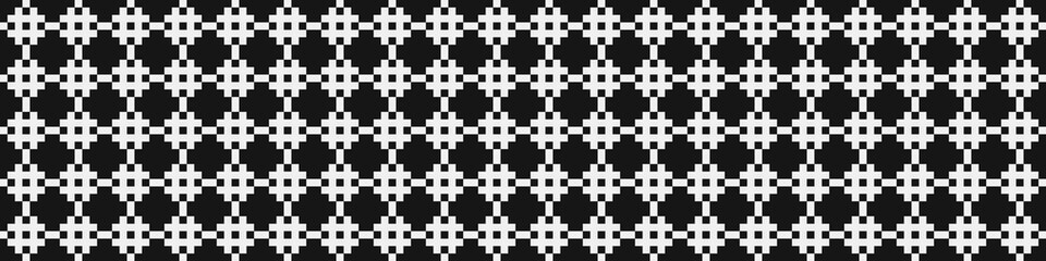 Abstract Cross Pattern Dots Logo generative computational art illustration