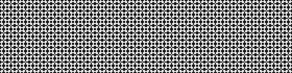 Fototapeta premium Abstract Cross Pattern Dots Logo generative computational art illustration