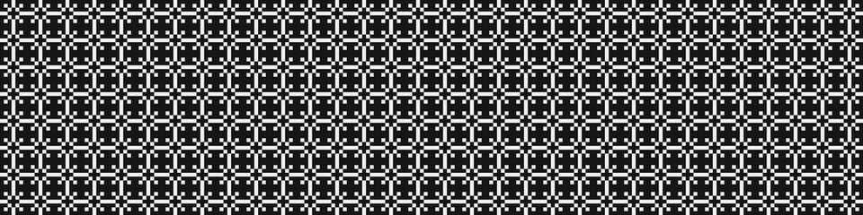 Abstract Cross Pattern Dots Logo generative computational art illustration